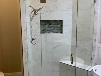 Shower Bath Enclosure Installation